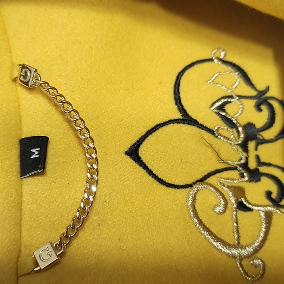 Guess Y2K Wool Blend Women's Yellow Pea Coat - Picture 3 of 10